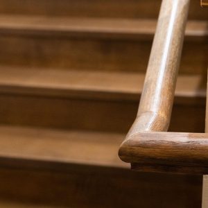 Stair components Round handrail