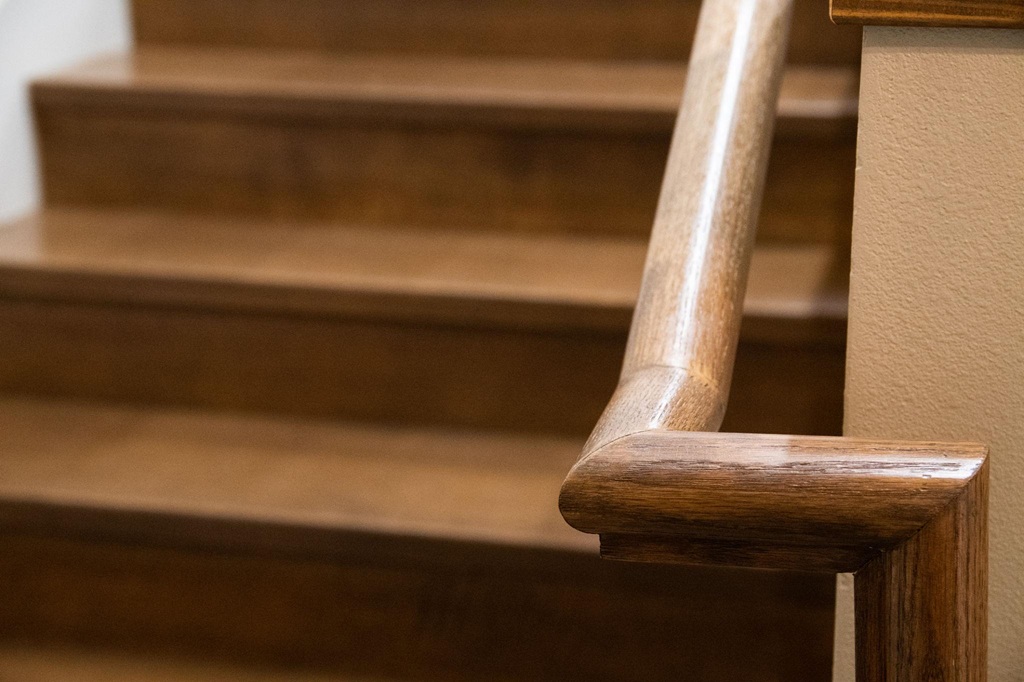 Stair components Round handrail