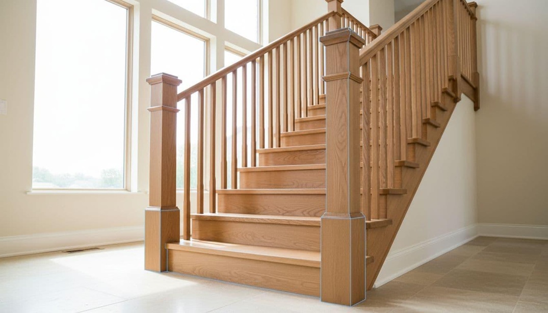 Stair components Newel post