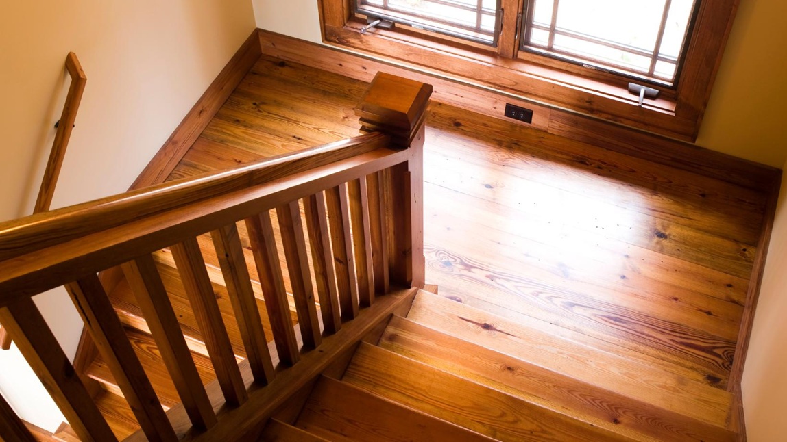 Stair components stair landing